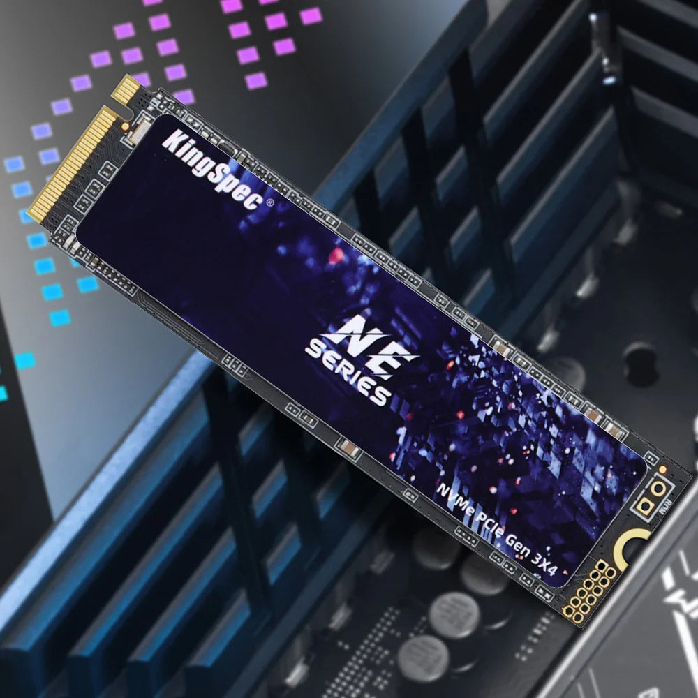 Disque SSD M.2 KingSpec 120 Go, 256 Go, 512 Go, 1 To et 2 To - Disque dur interne SSD NVMe PCIe pour ordinateur portable et de bureau MSI