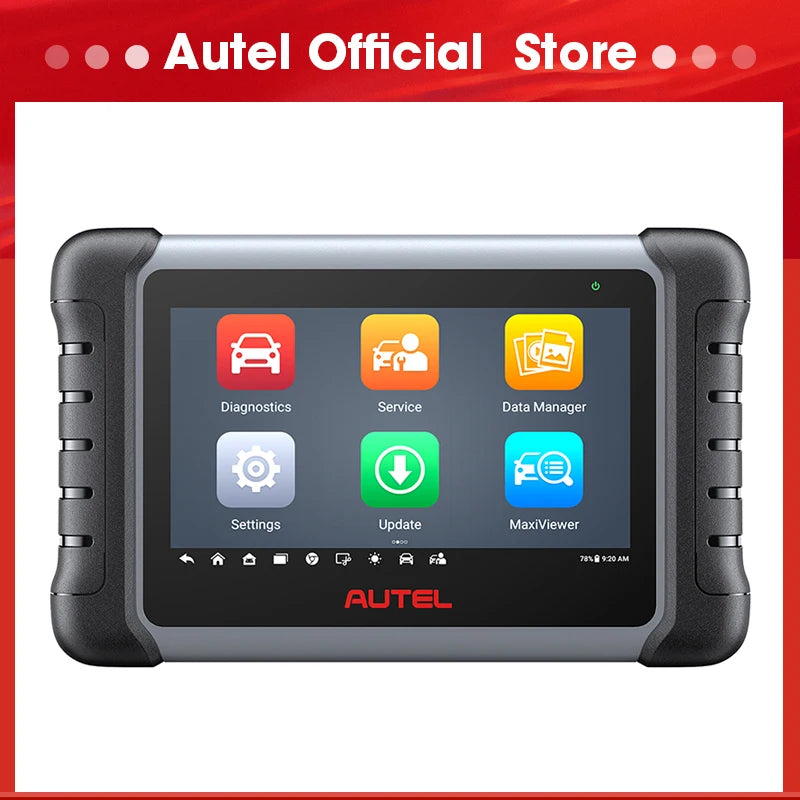 Scanner OBD2 Autel MaxiCOM MK808S, outil de diagnostic automobile, lecteur de codes de test actif, outil de codage de clés